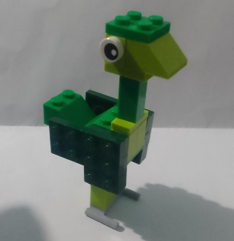 Lego Green Ostrich