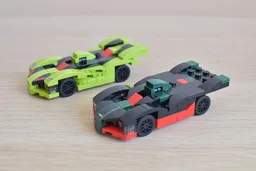 2 Retro Prototype Racing cars from 2x 30434