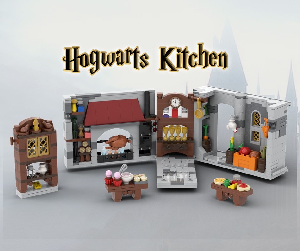 Lego Great Hall Kitchens