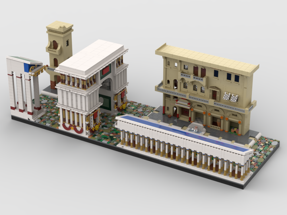Lego Triumphal procession
