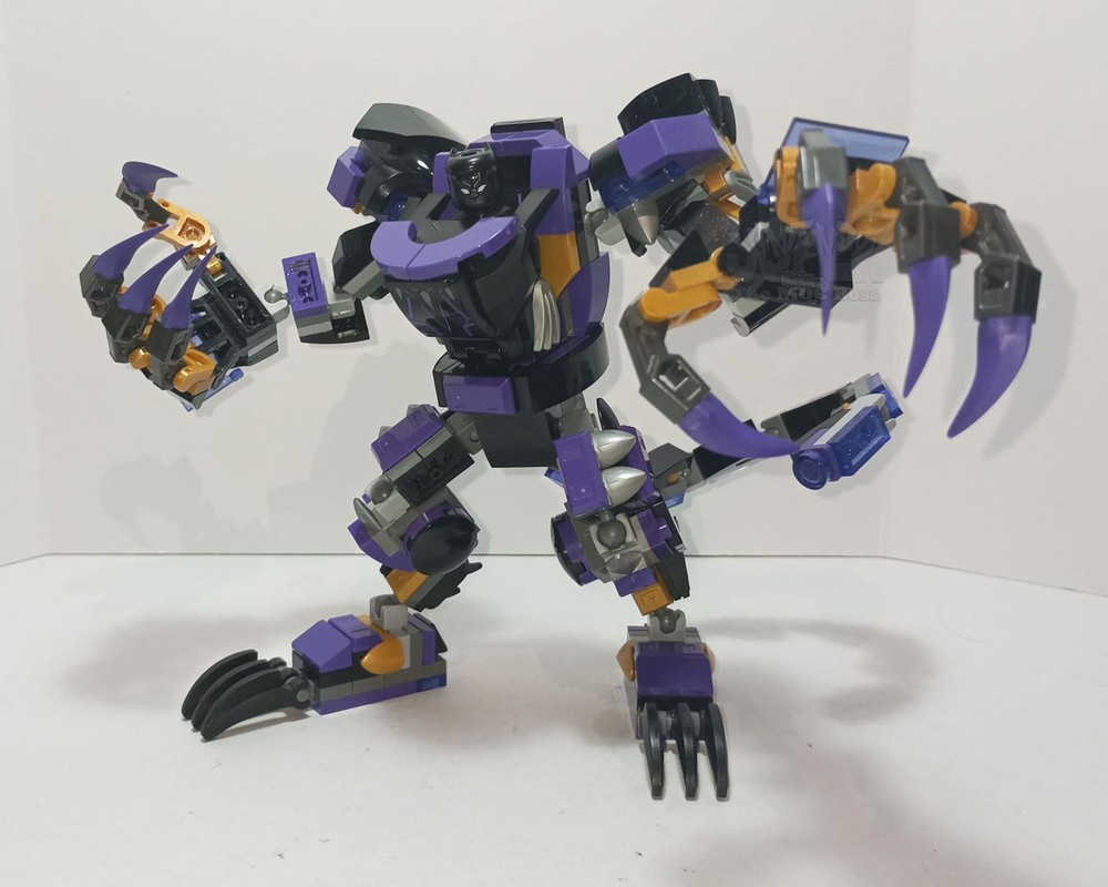 Lego Black Panther Mech Armor Upgrade