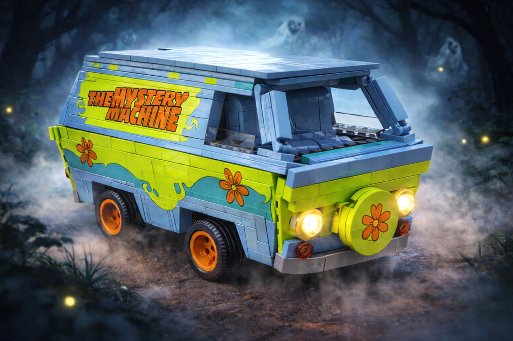 Lego RC Mystery Machine – Fully Remote Controlled Van