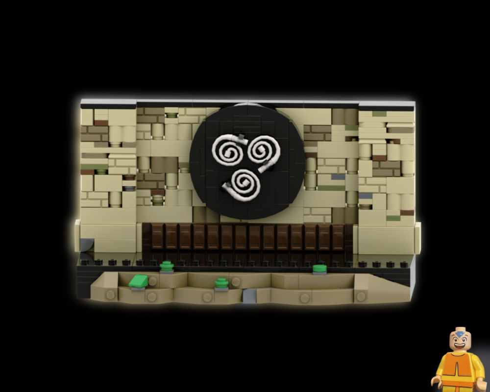 Lego Avatar: The Last Airbender - Minifigures Display Stand