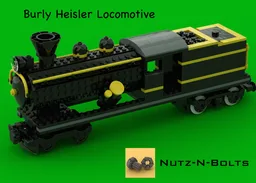 Burly Heistler Steam Locomotive