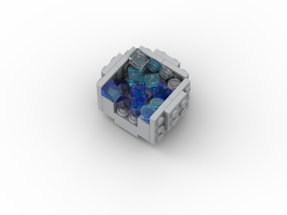 Lego Blue Geode