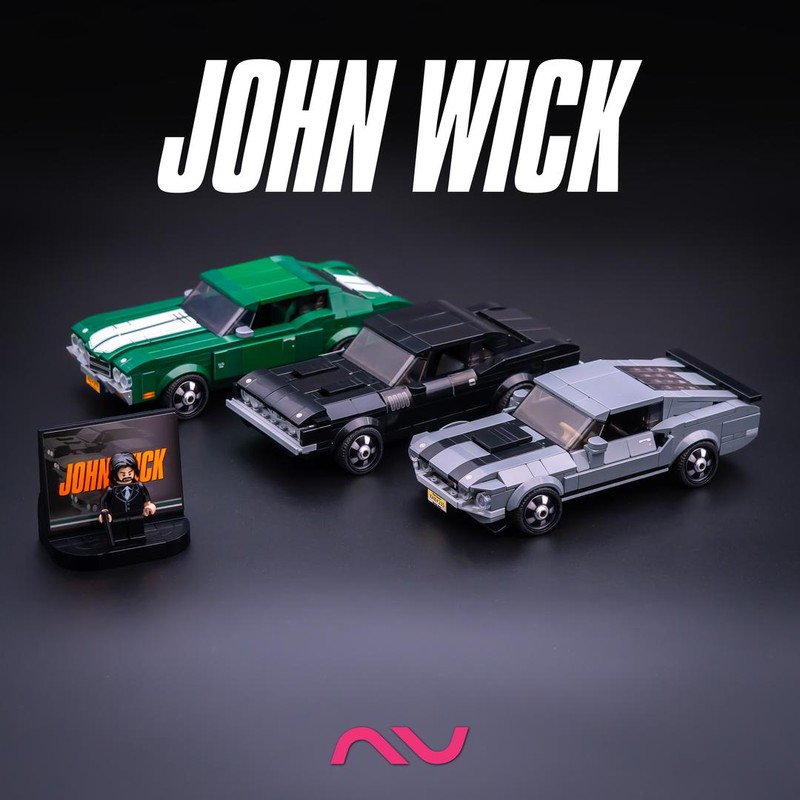 Lego John Wick car bundle