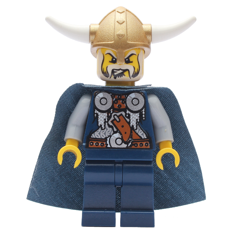 Lego Viking Blue Chess King