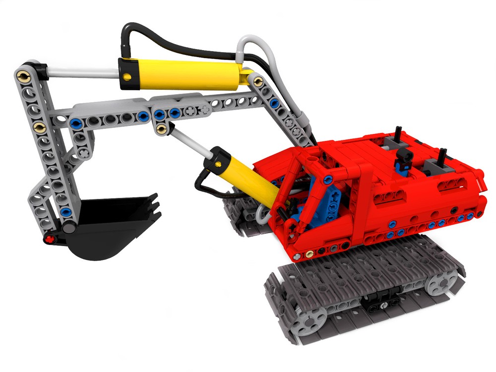 Lego Compact Pneumatic Excavator