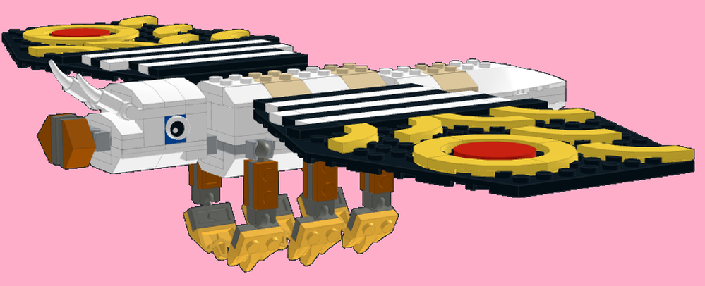 Lego The mighty, the majestic... Mothra!
