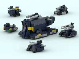 Xylvania Micro Ground Vehicles Pack