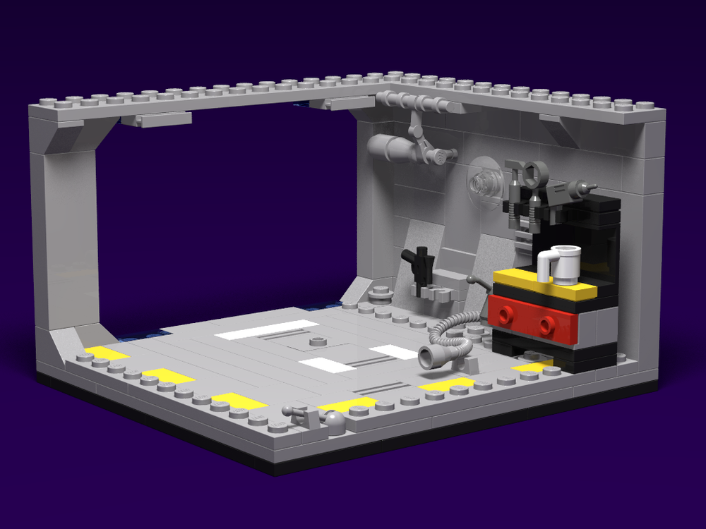 Lego Micro Hangar Bay