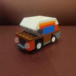 Upside down Car