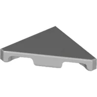 Tile 45° Cut 2 x 2 (Triangle) / Light Bluish Gray
