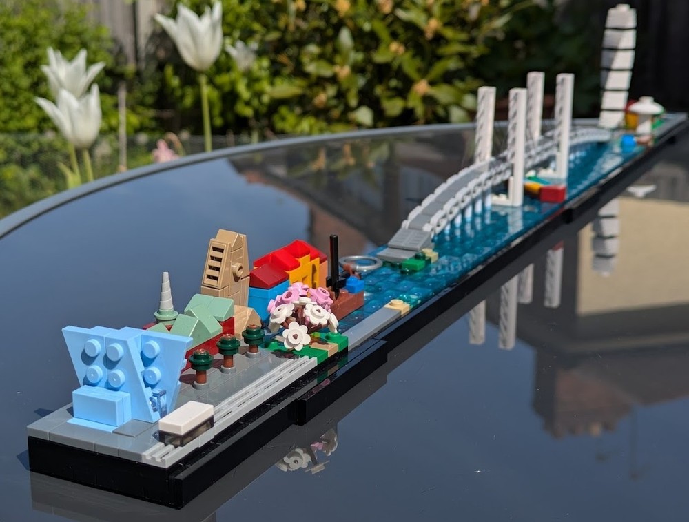 Lego Copenhagen - Öresund - Malmö Skyline