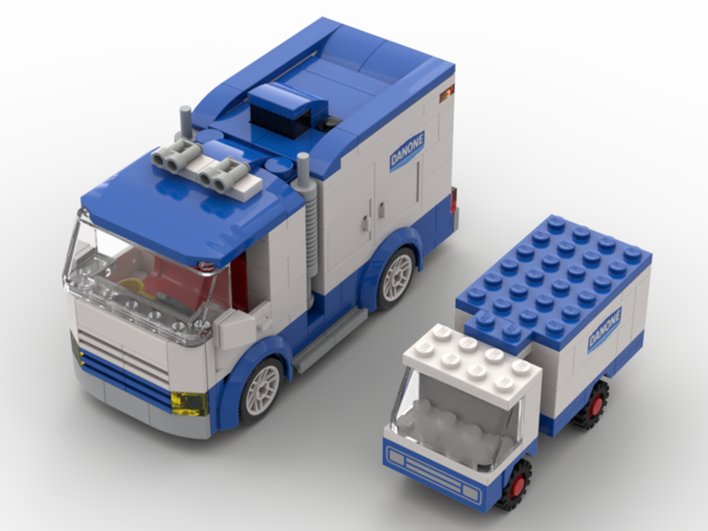 Lego Danone Truck 2019