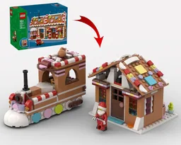 40809 Gingerbread Train