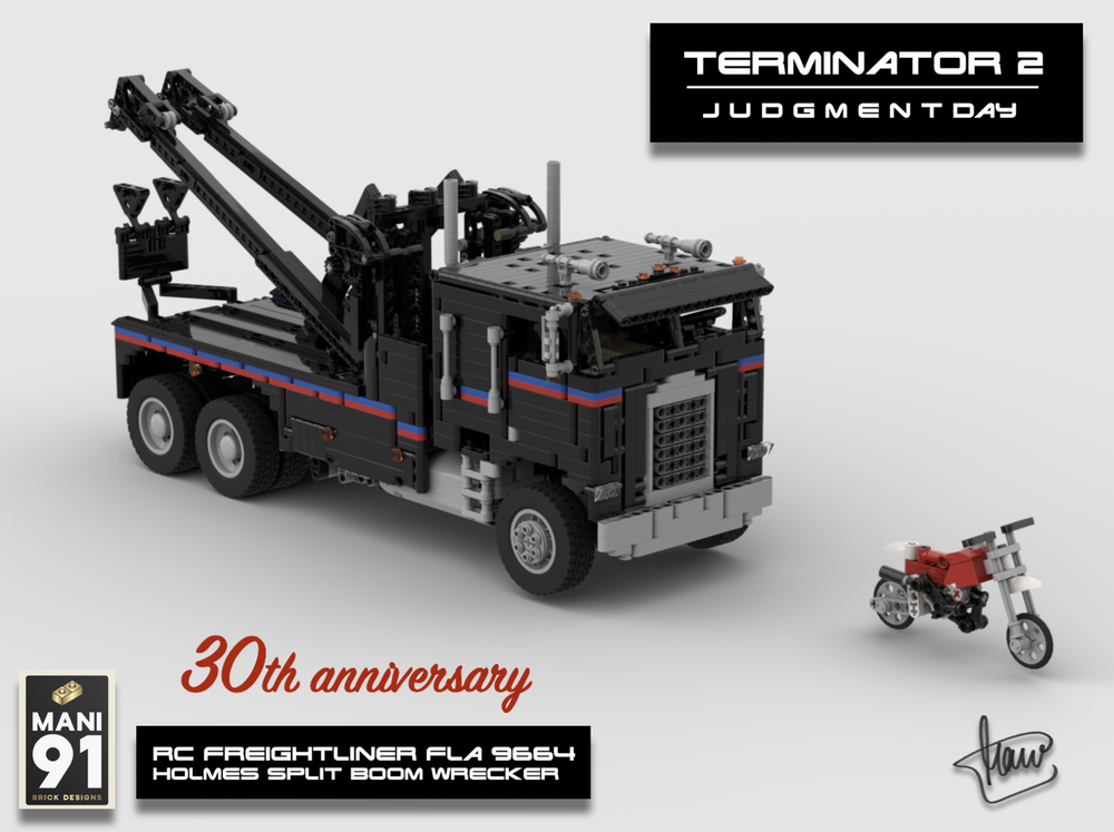 Lego Freightliner FLA 9664 Terminator 2