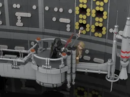 UCS Bespin Duel Diorama