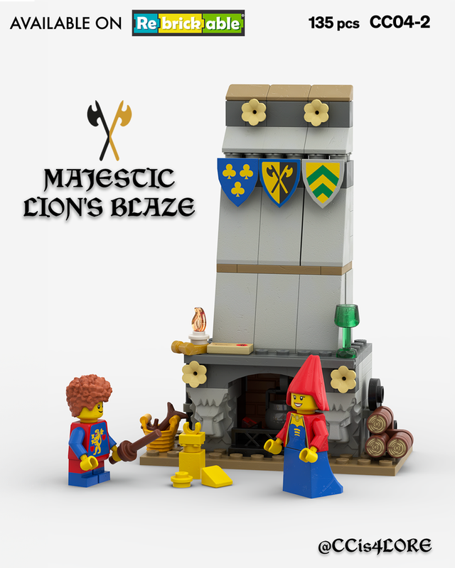 Lego Majestic Lion's Blaze