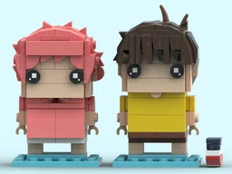 Ponyo & Sosuke - Studio Ghibli BrickHeadz