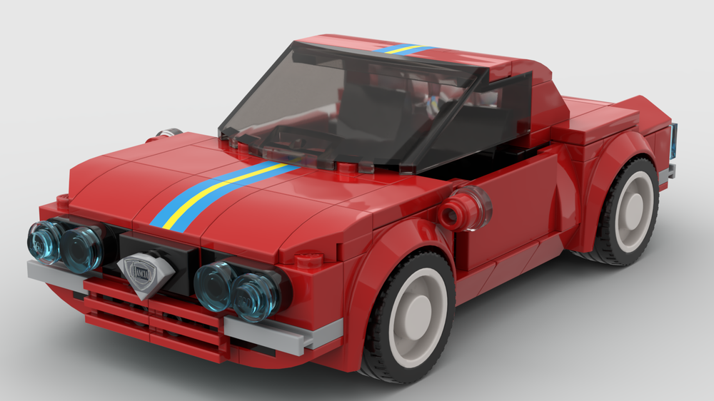 Lego Lancia Fulvia 1,3S Rallye Stud8