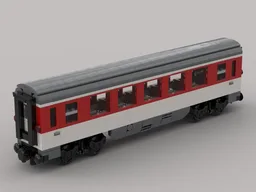 Intercity wagon Avmz from the German Federal Railway