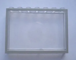 Modulex Window 1 x 7 x 5 with Gray Border Print