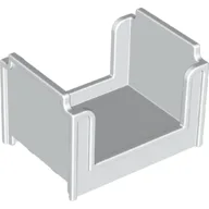 Duplo Bed, Bunk / White