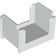 Lego Duplo Bed, Bunk / White