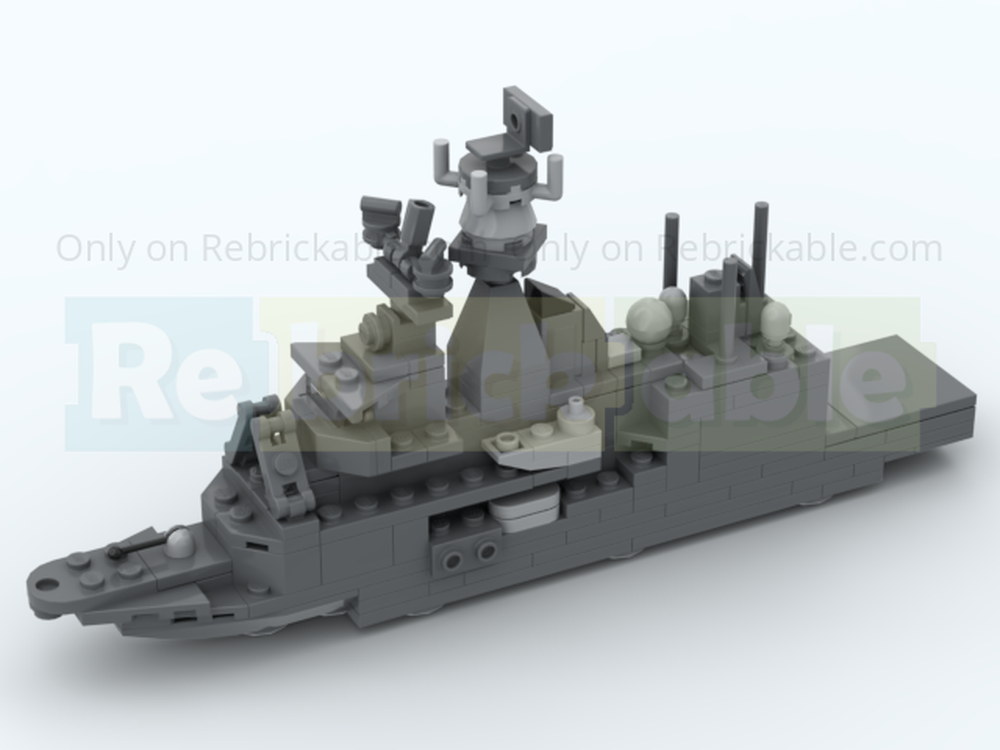 Lego RAN Anzac Class FFH "ASMD" Little Warship