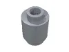 Brick Round 1 x 1 Open Stud / Metallic Silver