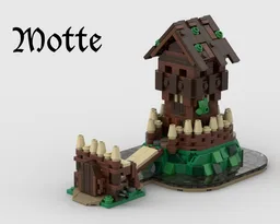 Motte - Courtyard Expansion for Mini Blaustein Castle