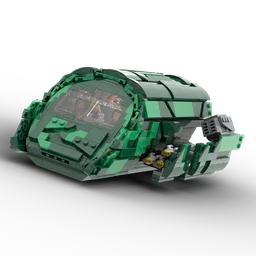 Stargate Atlantis Puddle Jumper (LEGO® colors)