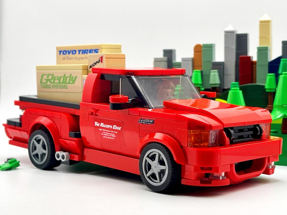 Lego Brian's Built Tough F-150 Lightning from The Fast and The Furious
