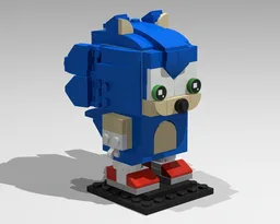 40627 Enhanced Sonic the Hedgehog Brickheadz