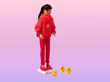 Lego Andrea in Jogging Suit