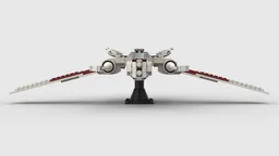 Vector Starfighter High Republic minifigure scale