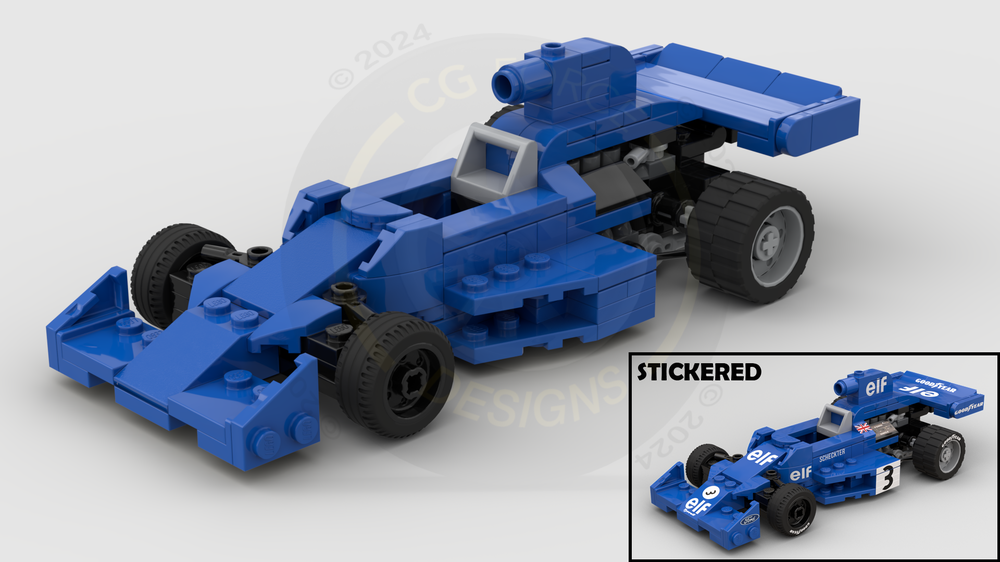 Lego F1 Tyrrell 007