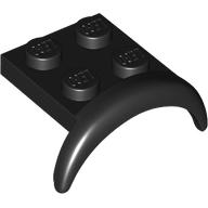Lego Wheel Arch, Mudguard 2 x 3 x 1 1/3 with 2 x 2 Plate