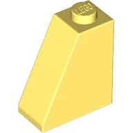 Brick Sloped 65° 2 x 1 x 2 / Bright Light Yellow