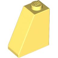 Lego Brick Sloped 65° 2 x 1 x 2 / Bright Light Yellow