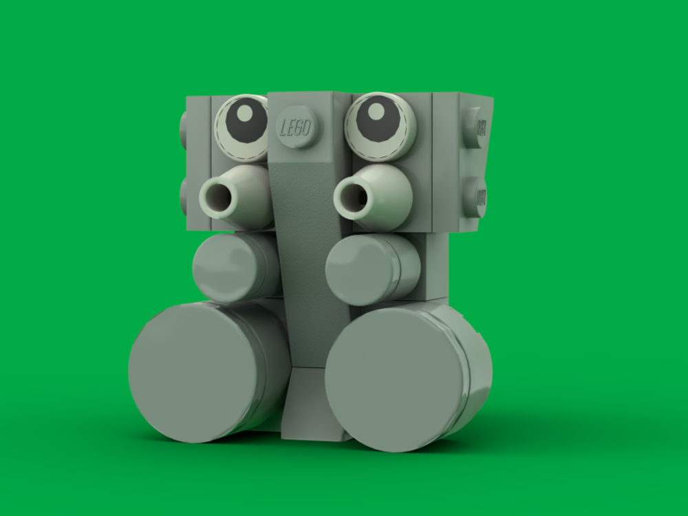 Lego Cute Elephant