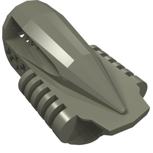 Lego Technic Block 3 x 5 x 1 2/3 / Dark Gray