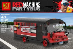 Red Machine Party Bus