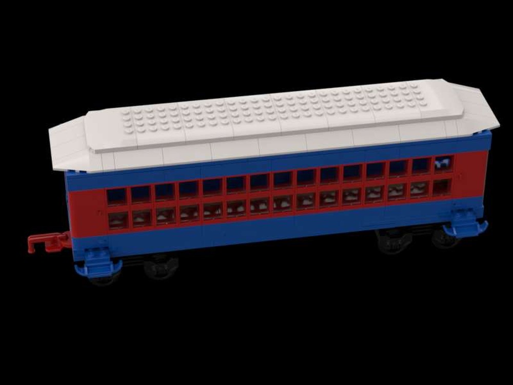 Lego Wagon middle locomotive is my own build
