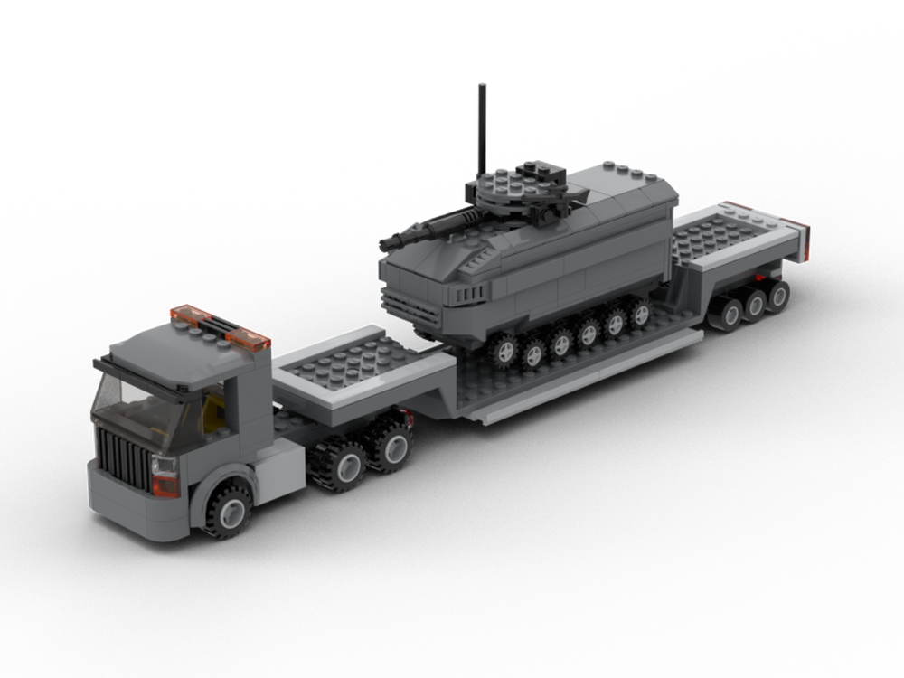 Lego Combat Tank Transport - Special Armed Forces (SAF) Series