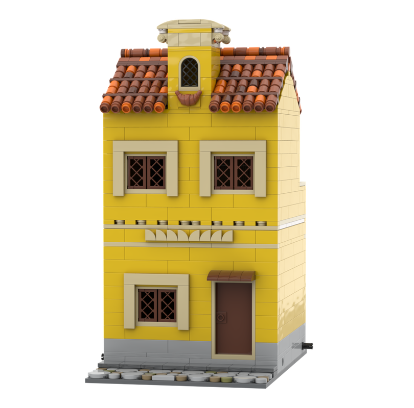 Lego Italian Street Series (Build 1) - No Interior