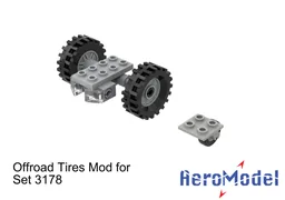 Bush Mod for Set 3178 Yellow Seaplane