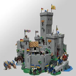 Lion Knight's Castle Expansion (2 x 10305)