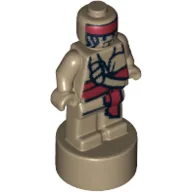 Minifig Trophy Statuette, Jack Sparrow Voodoo Doll Print
